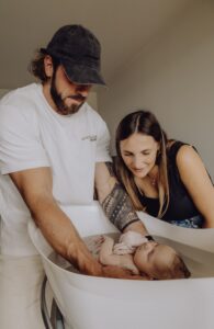 rituel bain bébé
